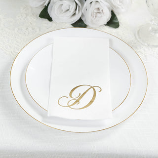 Monogram "D" Tips for Cohesive Tables Monogram "D" Tips for Cohesive Tables
