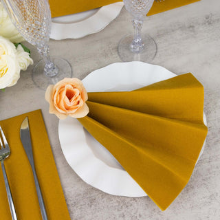Create Unforgettable Dining Moments with Gold Disposable Dinner Napkins Create Unforgettable Dining Moments with Gold Disposable Dinner Napkins