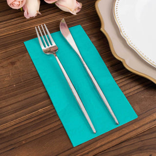 Turquoise Disposable Party Napkins for Every Occasion Turquoise Disposable Party Napkins for Every Occasion