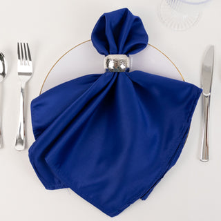 <span>Refined Royal Blue Lamour Satin Cloth Napkins for Your Table Setting</span> <span>Refined Royal Blue Lamour Satin Cloth Napkins for Your Table Setting</span>