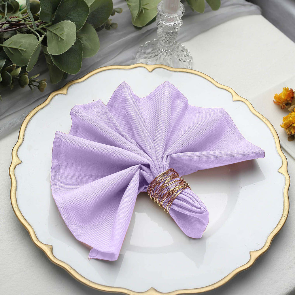 Purple hand embroidered linen napkins, floral cloth napkins, dinner napkins  45cm - Shop HareinHands Place Mats & Dining Décor - Pinkoi