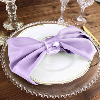 Create a Luxurious Table Setting with Lavender Lilac Seamless Cloth Dinner Napkins Create a Luxurious Table Setting with Lavender Lilac Seamless Cloth Dinner Napkins