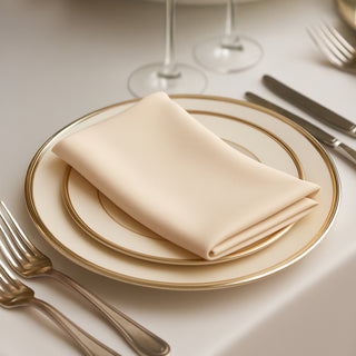 Beige Scuba Cloth Napkins Beige Scuba Cloth Napkins