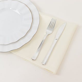 Décor Ideas with Pearl White Napkins Décor Ideas with Pearl White Napkins
