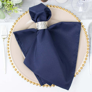 Luxurious Navy Blue Cloth Napkins for Every Occasion Luxurious Navy Blue Cloth Napkins for Every Occasion