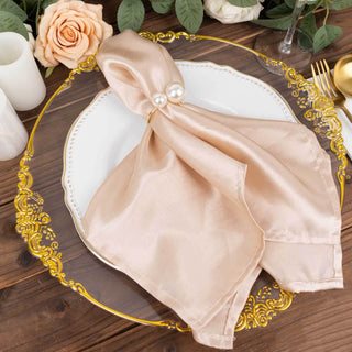 Elegant Gold Metal Napkin Holders for Dining Table Decor Elegant Gold Metal Napkin Holders for Dining Table Decor