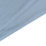 5 Pack Dusty Blue Premium Scuba Cloth Napkins, Wrinkle-Free Reusable Dinner Napkins - 20x20inch