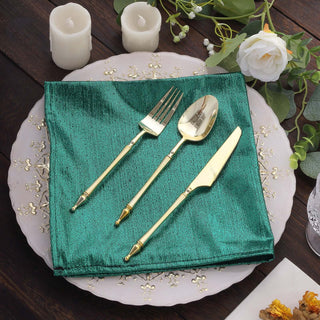 Create Unforgettable Moments with Hunter Emerald Green Napkins Create Unforgettable Moments with Hunter Emerald Green Napkins