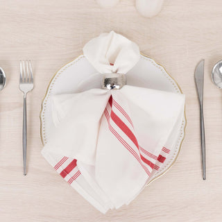 <span>Versatile Design - White Spun Polyester Napkins</span> <span>Versatile Design - White Spun Polyester Napkins</span>