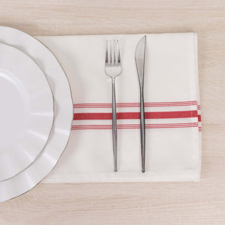 <span>Superior Craftsmanship - White Bistro Cloth Napkins</span> <span>Superior Craftsmanship - White Bistro Cloth Napkins</span>