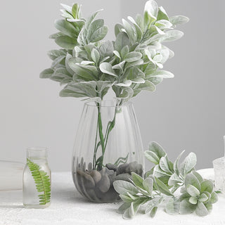 Add a Touch of Freshness with the Frosted Green Artificial Lambs Ear Leaf Indoor Plant Add a Touch of Freshness with the Frosted Green Artificial Lambs Ear Leaf Indoor Plant