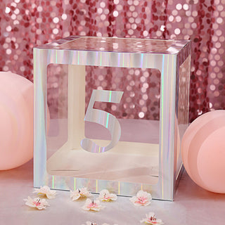 Create Unforgettable Memories with Iridescent Number Stickers Create Unforgettable Memories with Iridescent Number Stickers