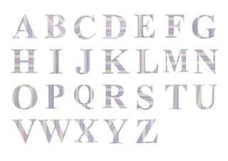 Add Sparkle to Your Event with Iridescent Alphabet Stickers Add Sparkle to Your Event with Iridescent Alphabet Stickers
