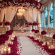 500 Pack | Burgundy Silk Rose Petals Table Confetti or Floor Scatters
