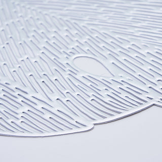 Versatile and Durable Silver Monstera Leaf Placemats Versatile and Durable Silver Monstera Leaf Placemats