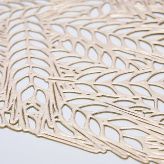 Elevate Your Event Decor with Gold Metallic Non-Slip Placemats Elevate Your Event Decor with Gold Metallic Non-Slip Placemats