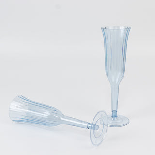 Why Choose Transparent Dusty Blue Flutes Why Choose Transparent Dusty Blue Flutes