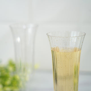 Why Choose Gold Glitter Plastic Champagne Glasses Why Choose Gold Glitter Plastic Champagne Glasses