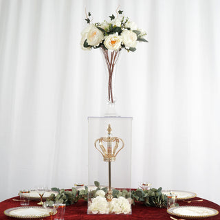 Versatile and Functional: The Transparent Pedestal Riser for Weddings and Parties Versatile and Functional: The Transparent Pedestal Riser for Weddings and Parties