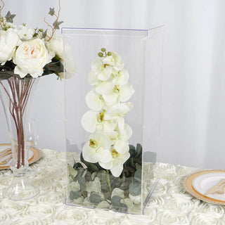 Elevate Your Event Decor with the 24-Inch Clear Acrylic Display Box