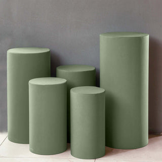 Durable and Elegant Dusty Sage Green Cylinder Covers Durable and Elegant Dusty Sage Green Cylinder Covers