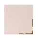 50 Pack Blush Disposable Cocktail Napkins with Gold Foil Edge, Soft 2 Ply Paper Napkins#whtbkgd
