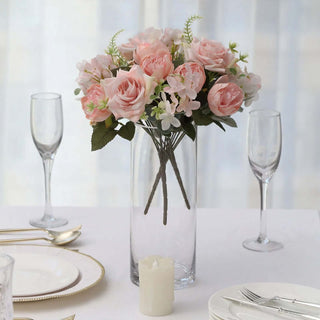 Create a Stunning Display with Real Touch Blush Faux Floral Bushes Create a Stunning Display with Real Touch Blush Faux Floral Bushes