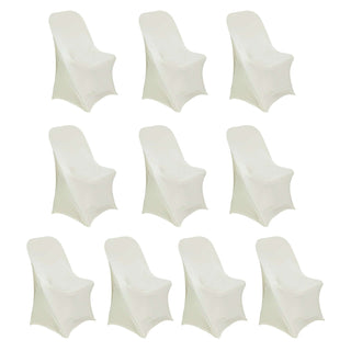 <strong>Practical and Elegant Ivory Spandex Chair Covers</strong> <strong>Practical and Elegant Ivory Spandex Chair Covers</strong>