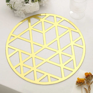 Add Elegance to Your Dining Table with Metallic Gold Dining Table Mats