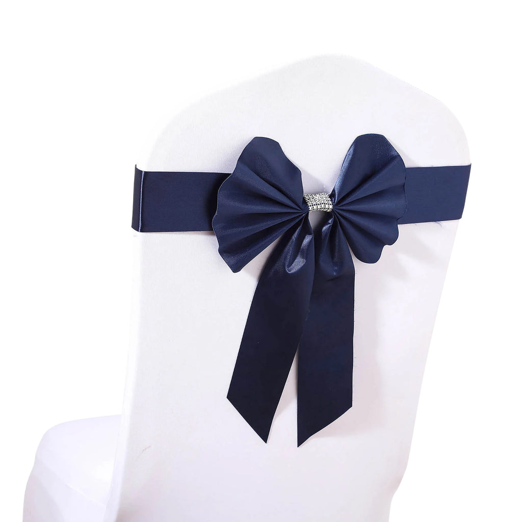 Pack of 200 - Spandex Chair Sashes/Bows Without Buckle