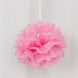 6 Pack 10inch Pink Tissue Paper Pom Poms Flower Balls, Ceiling Wall Hanging Decorations