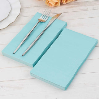 Soft and Convenient Baby Blue Napkins for Easy Cleanup