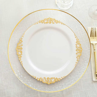 Elegant White Plastic Party Plates for a Touch of Sophistication Elegant White Plastic Party Plates for a Touch of Sophistication
