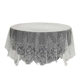 Elegant Ivory Lace Tablecloth for a Timeless Touch Elegant Ivory Lace Tablecloth for a Timeless Touch