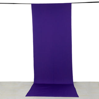 <strong>Versatile Stretchable Purple Backdrop Curtain</strong>