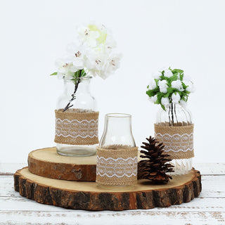 Create a Rustic Wonderland with Natural Jute Burlap Ribbon Create a Rustic Wonderland with Natural Jute Burlap Ribbon