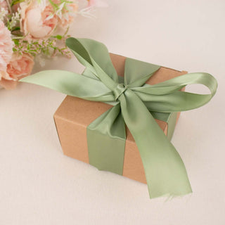 Enhance Your Décor with Sage Green Satin Ribbon Enhance Your Décor with Sage Green Satin Ribbon
