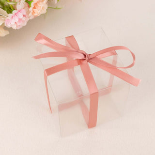 Dusty Rose Satin Ribbon for Elegant Event Decor Dusty Rose Satin Ribbon for Elegant Event Decor