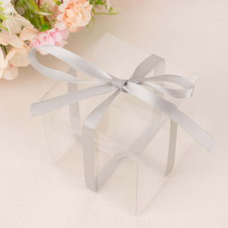 Durable and Versatile Silver Satin Ribbon Durable and Versatile Silver Satin Ribbon
