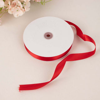Unleash Your Creativity with Red Satin Ribbon Unleash Your Creativity with Red Satin Ribbon