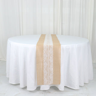 Elevate Your Event Decor with Natural Burlap and Lace