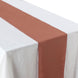  Terracotta (Rust) Polyester Table Runner