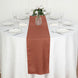 Terracotta (Rust) Polyester Table Runner