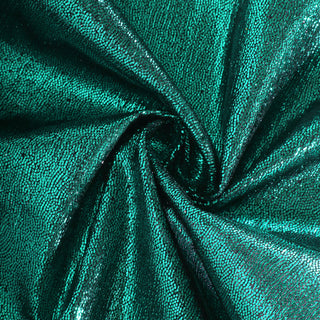 Unleash the Sparkle and Glitter with our Hunter Emerald Green Sparkle Glitter Table Runner