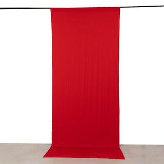 <strong>Stretchable Red Drapery Panel</strong>