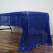 60"x126" Royal Blue Premium Sequin Rectangle Tablecloth