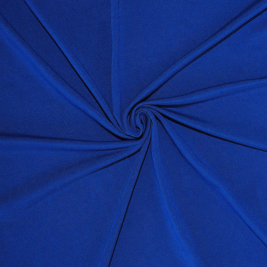 Royal Blue 4-Way Stretch Spandex Photography Backdrop Curtain with Rod Pockets, Draper#whtbkgd