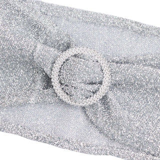 Durable and Reusable Spandex Chair Sashes With Rhinestone Chair Buckles Durable and Reusable Spandex Chair Sashes With Rhinestone Chair Buckles