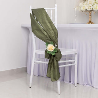 <span>Perfect for All Occasions - Dusty Sage Green Taffeta Chair Sashes</span> <span>Perfect for All Occasions - Dusty Sage Green Taffeta Chair Sashes</span>