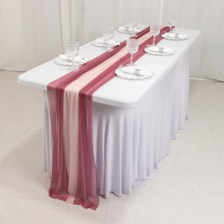 <meta charset="utf-8"><span><span><strong>Luxurious Sheer Chiffon: Add Soft Shimmer and Elegance to Your Tables</strong></span></span> <meta charset="utf-8"><span><span><strong>Luxurious Sheer Chiffon: Add Soft Shimmer and Elegance to Your Tables</strong></span></span>